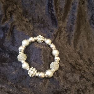 Silver Stretch Bracelet